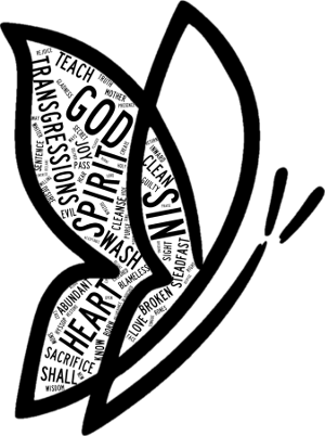 Butterfly, a symbol of the Resurrection