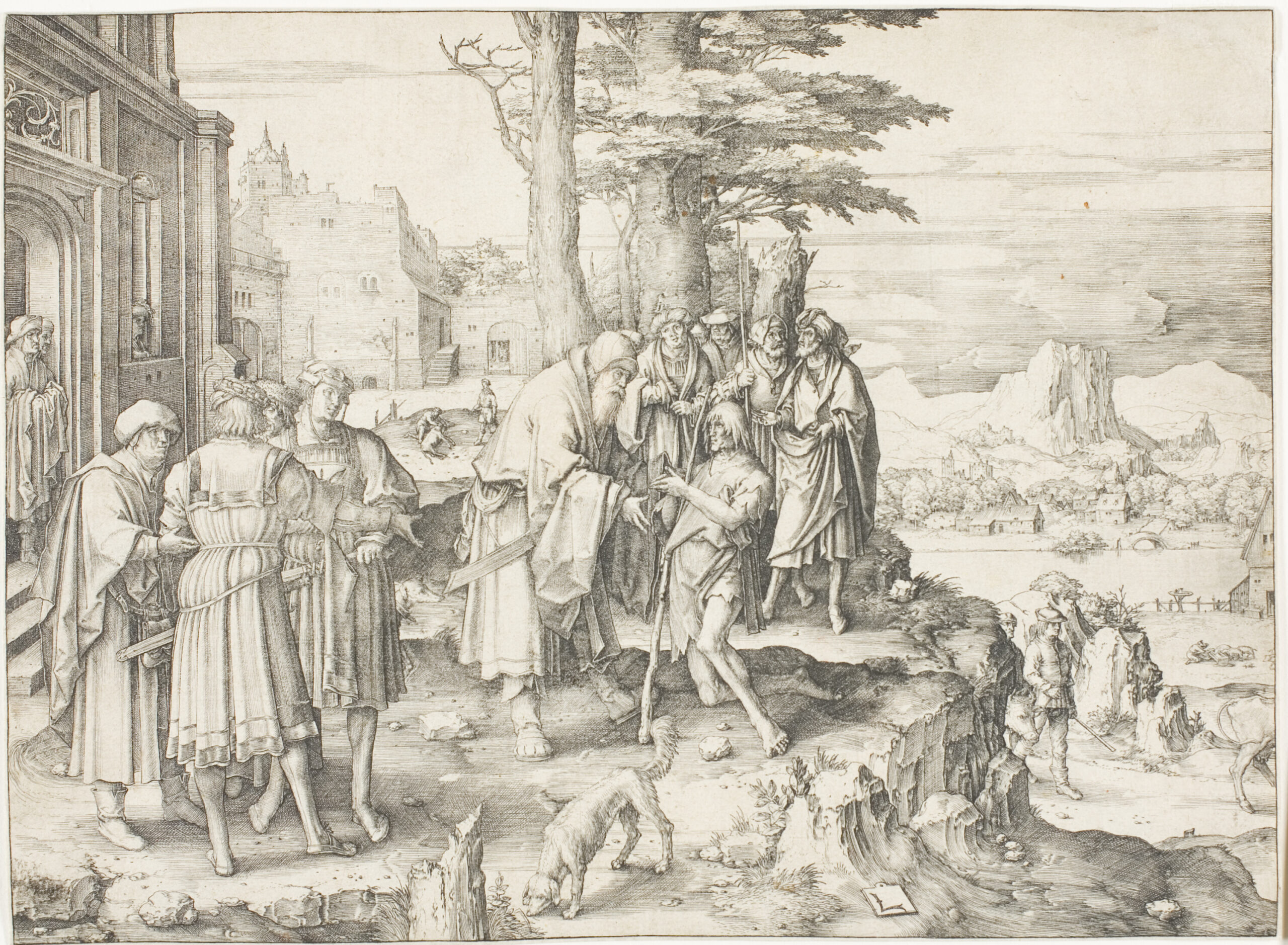 Engraving: The Return of the Prodigal Son
