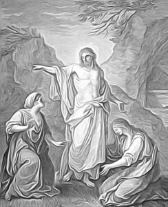 Etching: Christ Appearing to the Marys