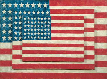 Jasper Johns: Three Flags